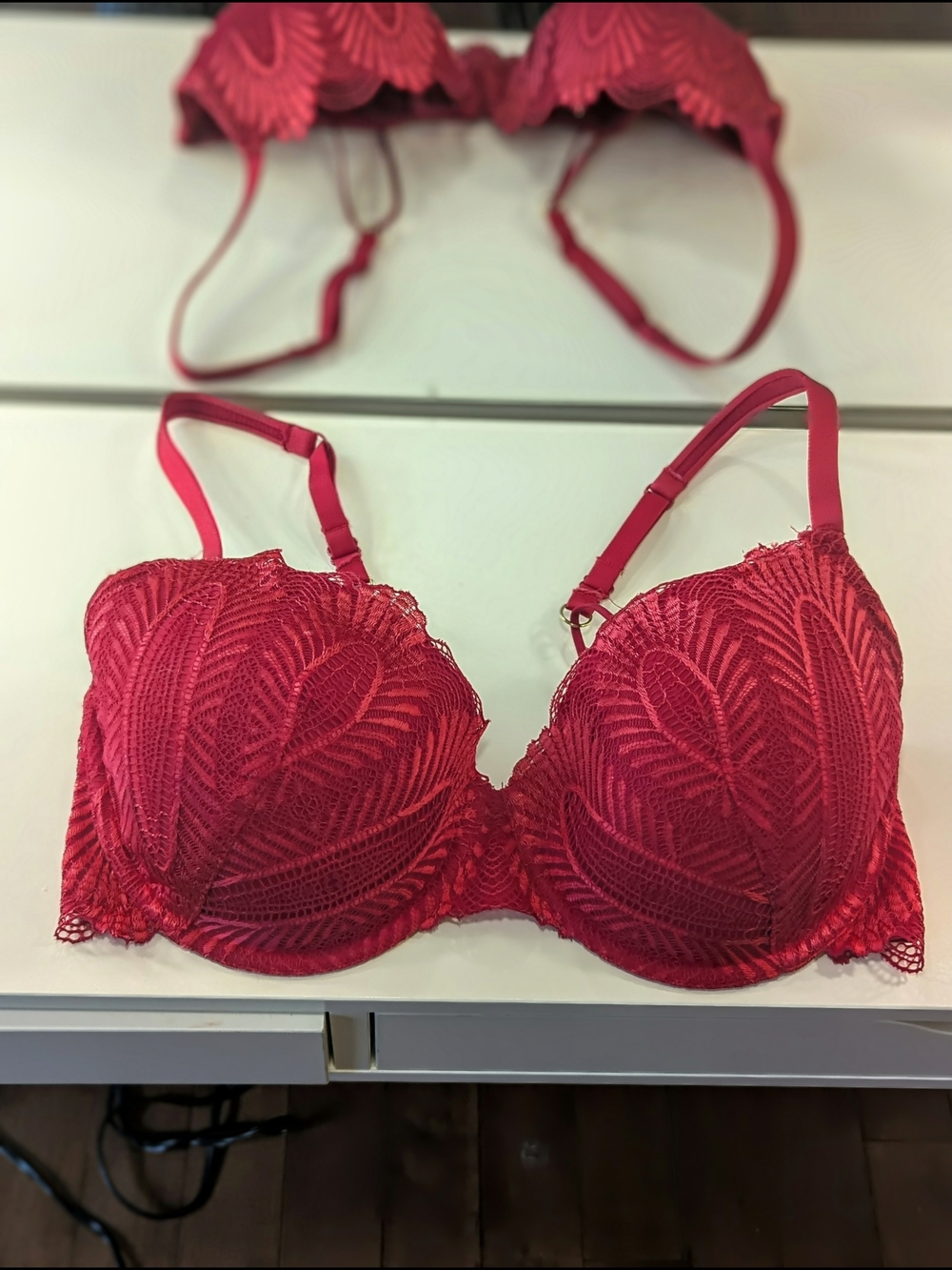 La SENZA Pink Lace Underwire Bra